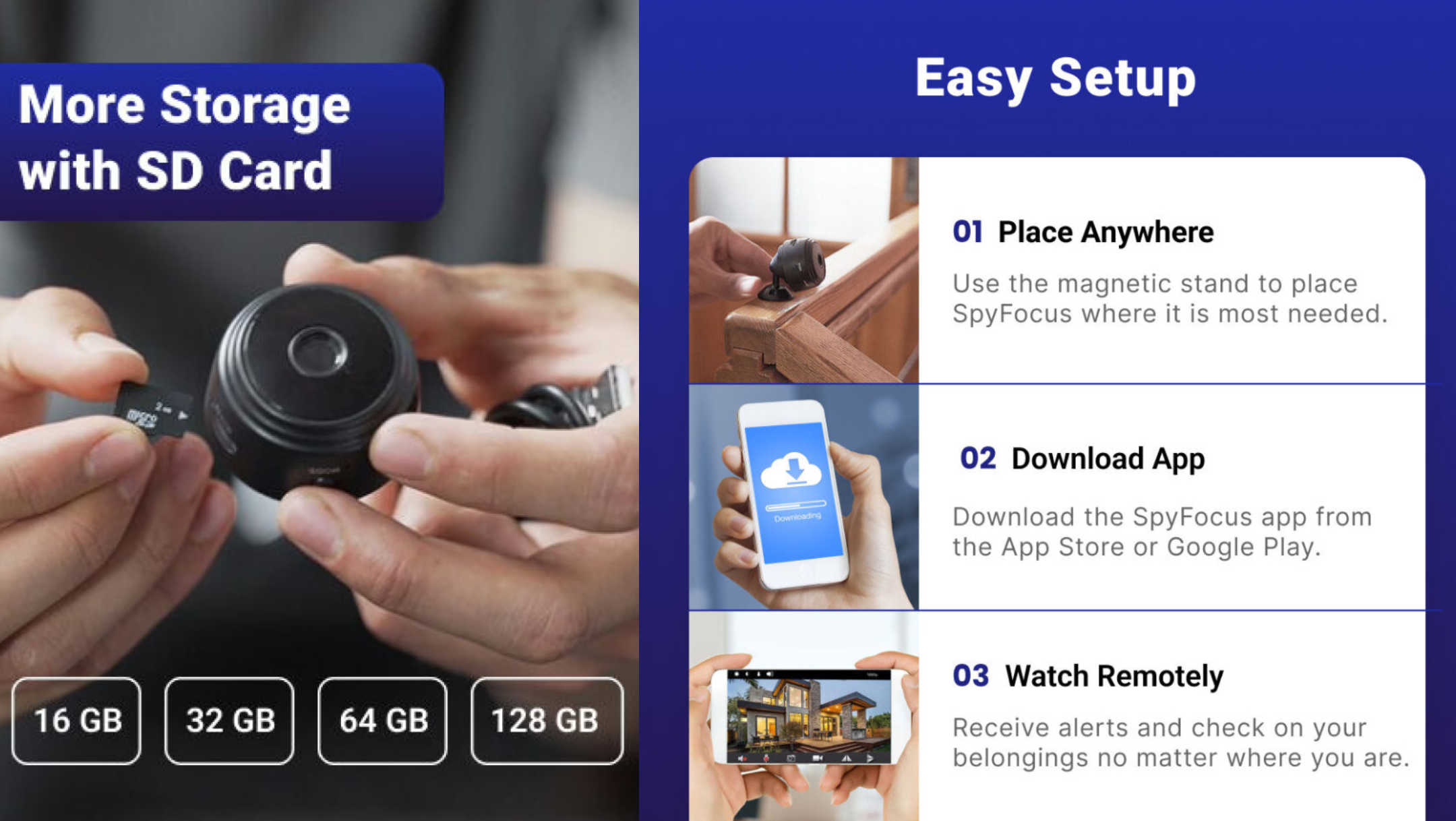 showing benefit of SpyFocus